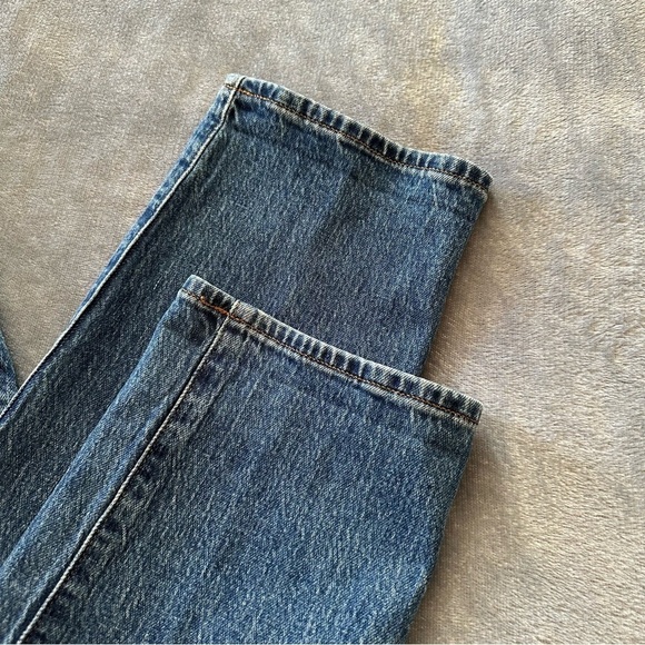J. Crew Mid-Rise Denim Slim Distressed Boyfriend Blue Jeans J Crew Size 27 - Picture 12 of 13